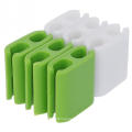 New and Hot Sale 6 Silicone Winder Green White Cable Winder Cellphone Acessory